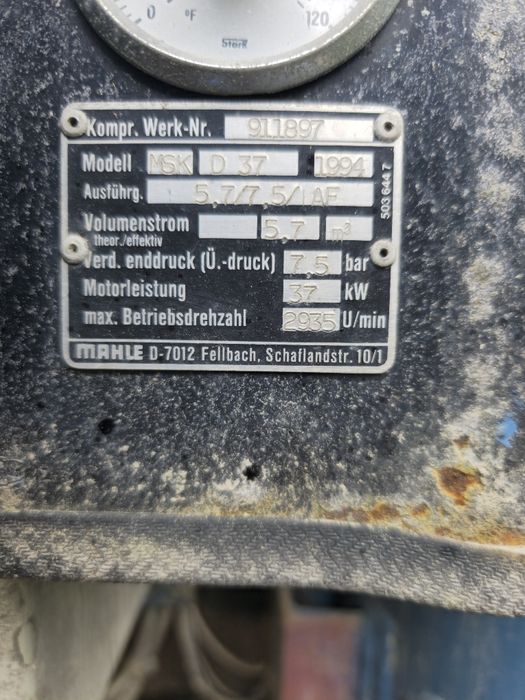 Compressor MAHLE MSK D 37 (37 k]W)