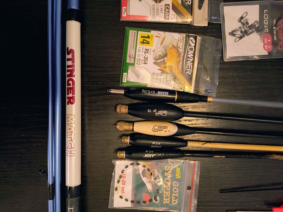 Odległościówka robinson stinger match 4,20.10-25+ kołowrotek+akcesoria