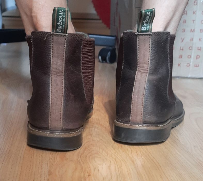 Чоловічі Челсі Вarbour р.45/29,5 см. шкіра черевики туфлі ботинки туфл