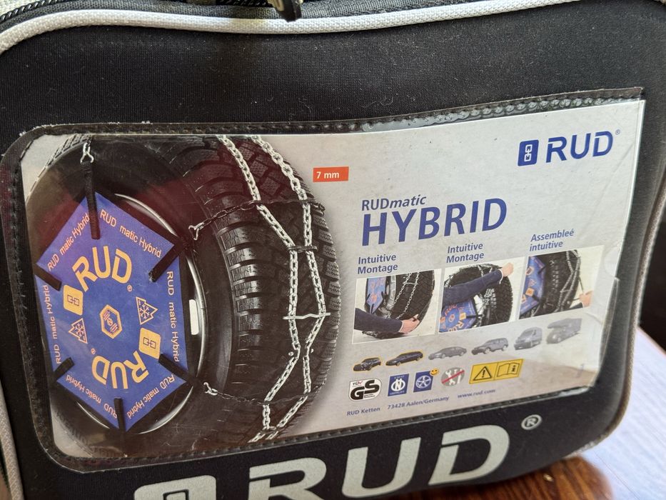 Łańcuchy na śnieg para 215/65R16 225/55R17 235/60R16 RUD Hybrid H112