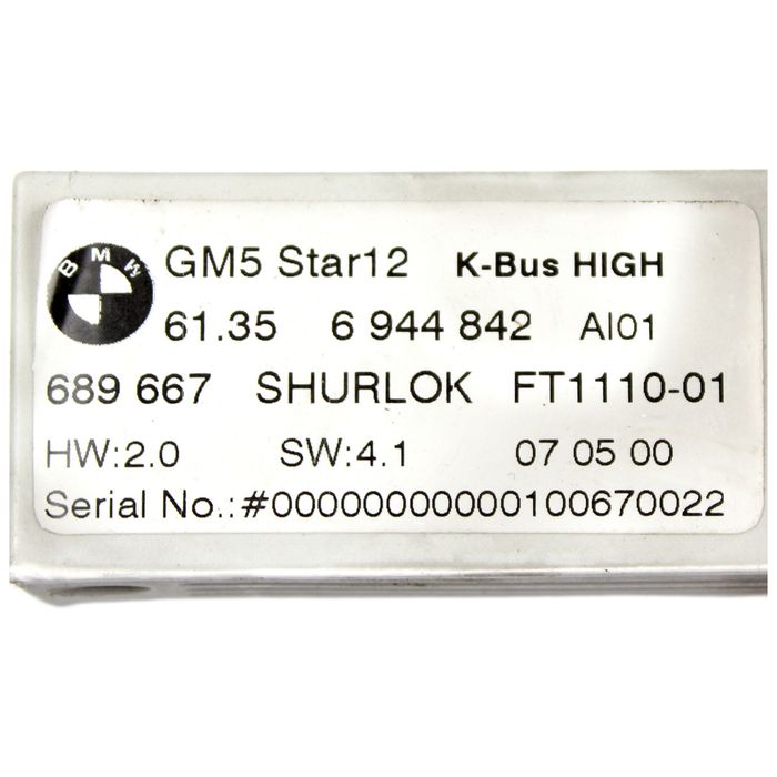 Moduł sterownik komfortu GM5 Star12 K-BUS High BMW E46 6944842