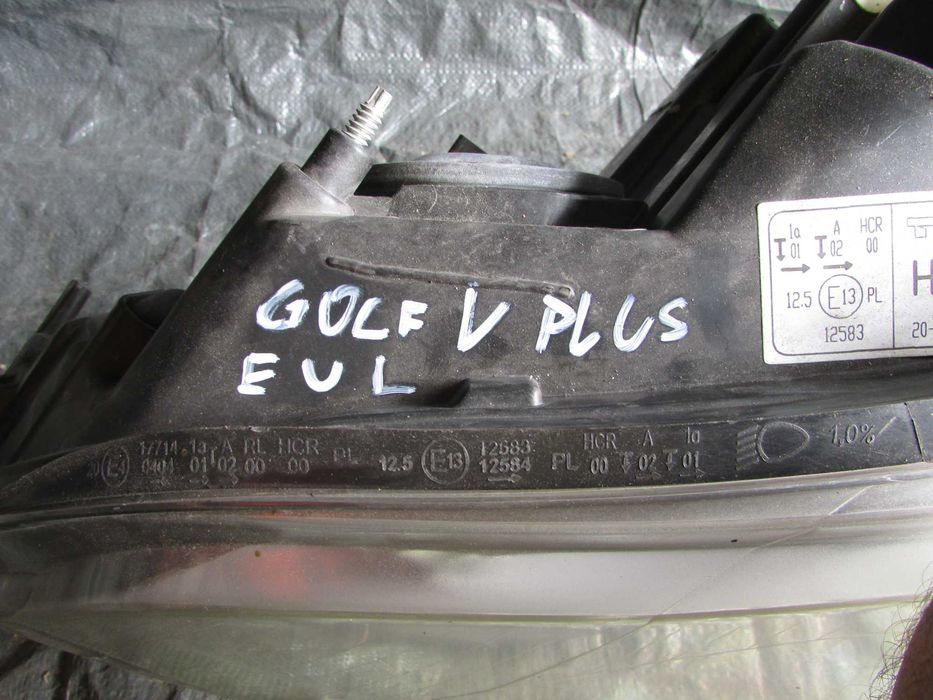 Lampy przednie vw Golf 5 Plus