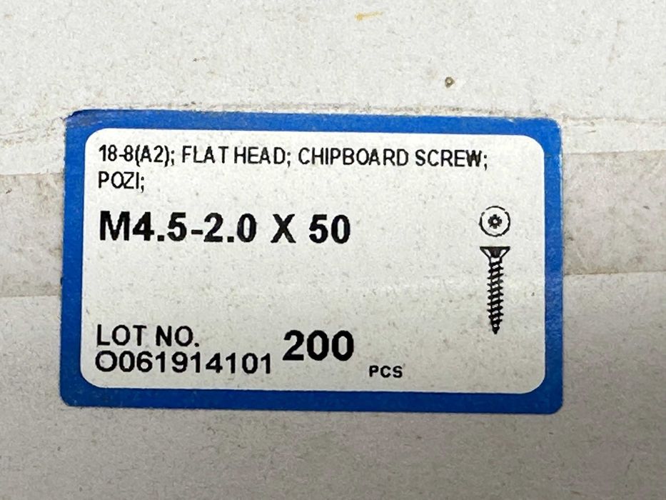 LOTE 400 Parafusos Inox NOVO