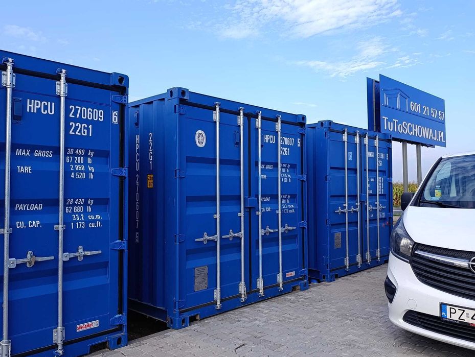 Magazyn, SELF STORAGE, kontener magazyn na WYNAJEM blisko A2