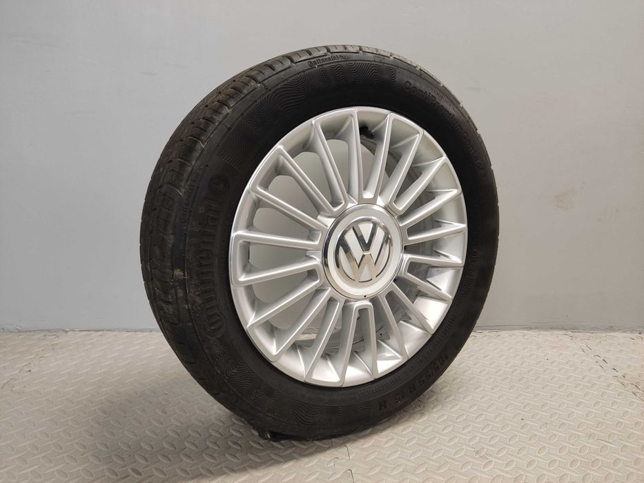 Koła alu 15 VW Volkswagen Up! 4x100, Continental 185/55R15, Oryginał