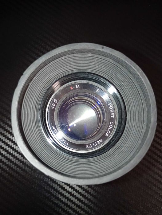 OBIEKTYW porst color reflex 1:1.6/50 mm 49 X-M F, SKYLIGHT 1A (LA+10)