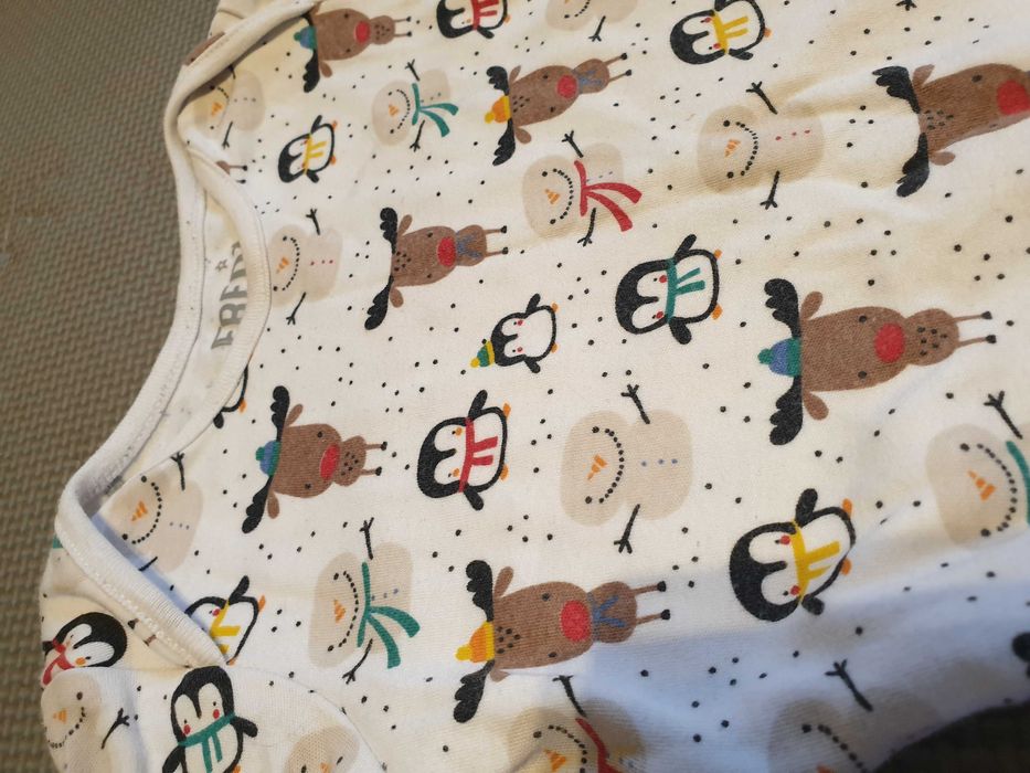 Ubranka świąteczne bluza body na gwiazdkę 86