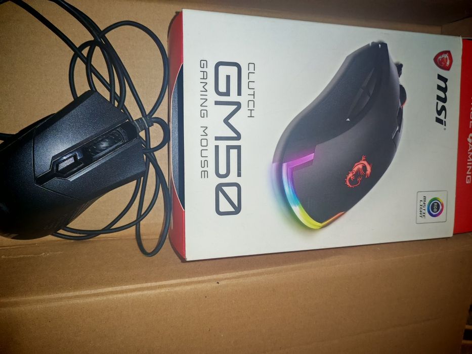 MSI GM50 Black - Ігрова комп'ютерна мишка