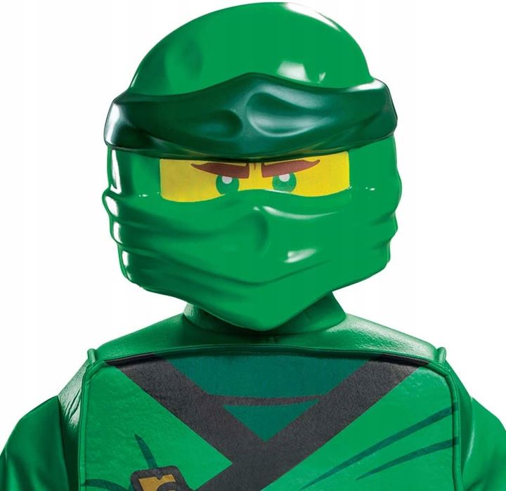 Kostium LEGO r. 128 zielony