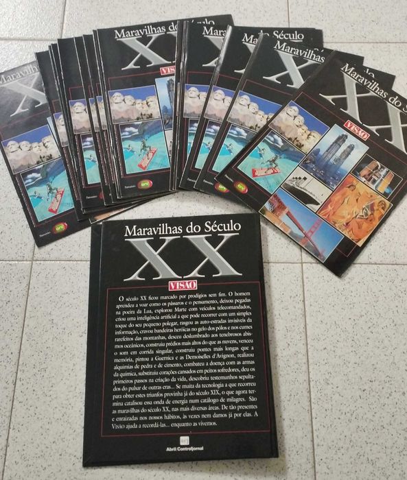 Enciclopédia 16 Fascículos "Maravilhas do Século XX" (Revista: VISÃO)