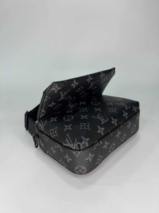 Чоловіча сумка Louis Vuitton через плече Луі Вітон LV месенджер