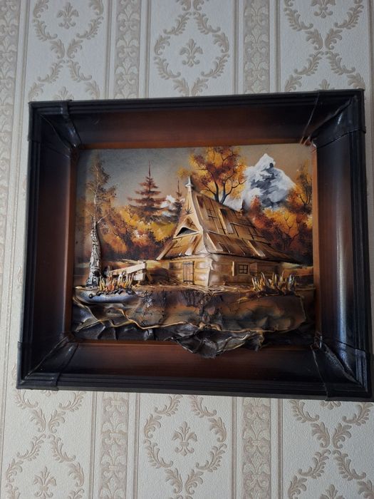 Obraz  rama drewniane zakopane