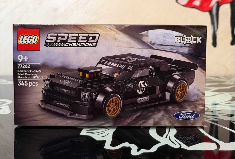 Конструктор LEGO Speed Champions 77262 Ford Mustang Hoonicorn V1 '65 Ken Block