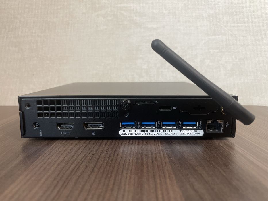 Неттоп - Мини ПК Dell 7040 c Wi-Fi • i5-6500T • DDR4 8ГБ • SSD 128ГБ