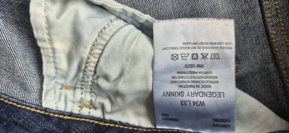 Lee skinny W34 L33