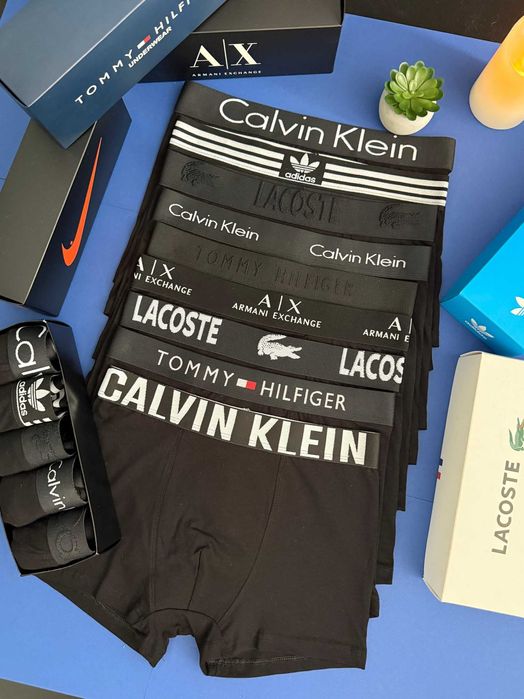 Чоловічі чорні/кольорові труси/боксери оптом/дроп/роздріб бренди