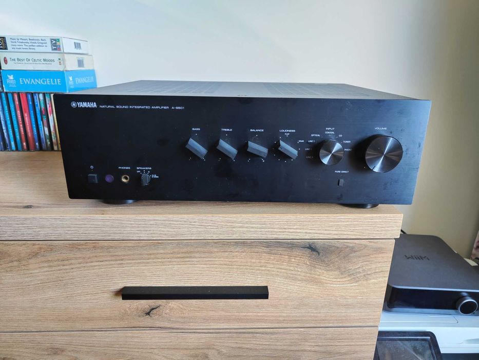 Wzmacniacz Yamaha A-S501 Czarny Stan Bdb!