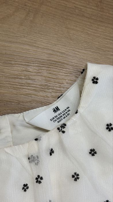 Легка літня сукня H&M для дівчинки 8–9 років (розмір 134)