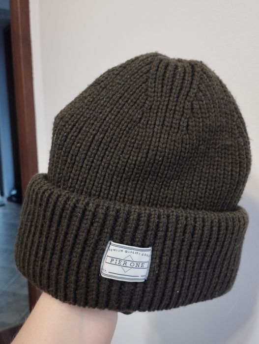 Czapka beanie khaki | Pier One | Nowa | Unisex