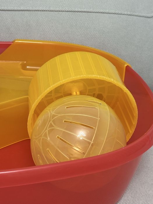 Gaiola hamster + bolinha