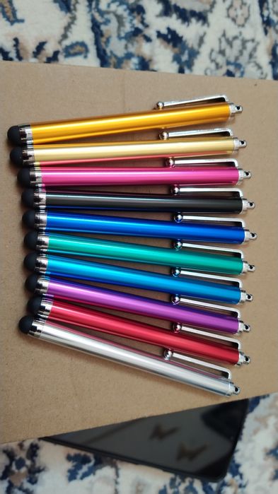 Caneta touch screen (caneta toque) para telemóvel e tablet - novo