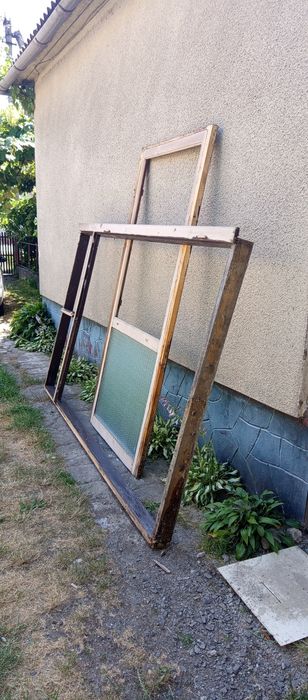 Двері з коробкою, вікно, балконні двері