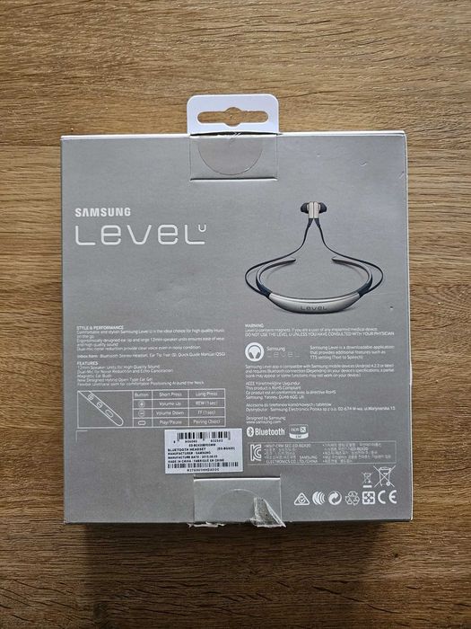 Słuchawki Samsung Level U srebrne