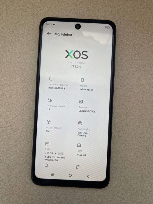 Telefon infinix smart 8 64gb
