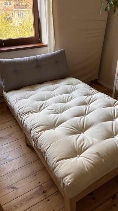 Materac Futon 120 cm nowy sprężynowy