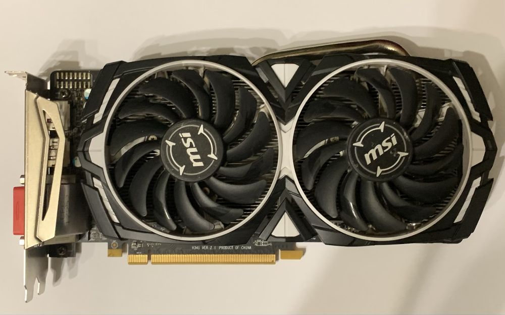 MSI Radeon RX 570 armor 4G OC 4GB