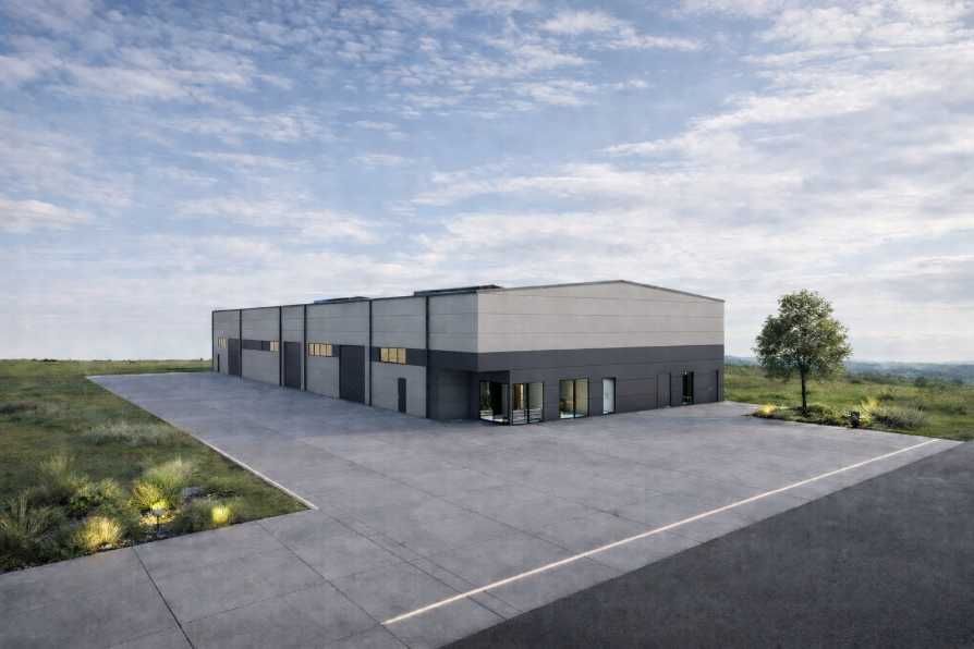 Hala usługowo- magazynowa w klasie D o pow. 1147 m2 z zapleczem biurowym