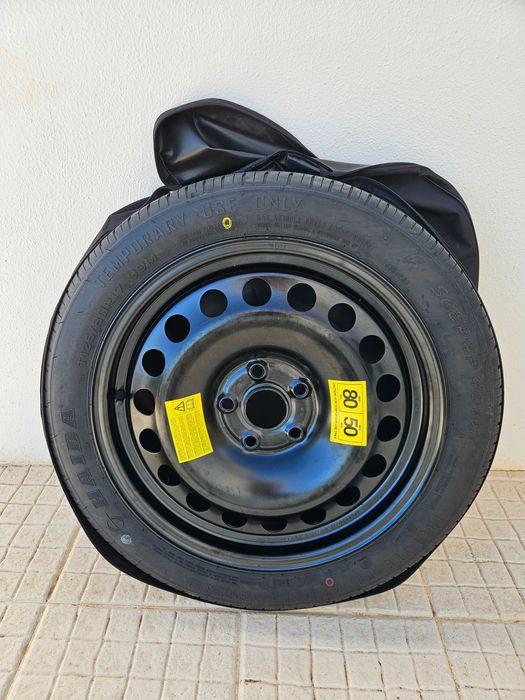 Roda de emergência nova