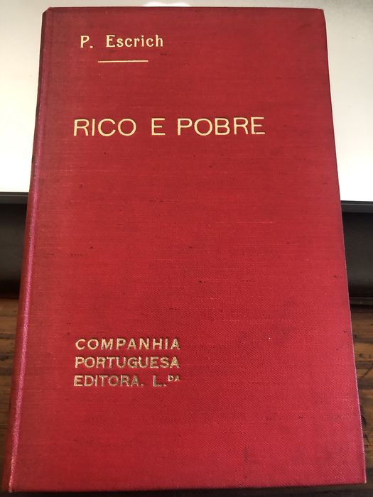 Livro Rico e Pobre de P. Escrich