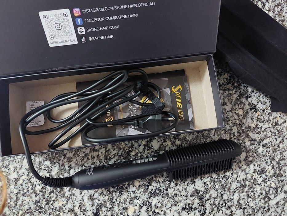 SATINEHAIR - Ethik brush 3 in 1 - Black