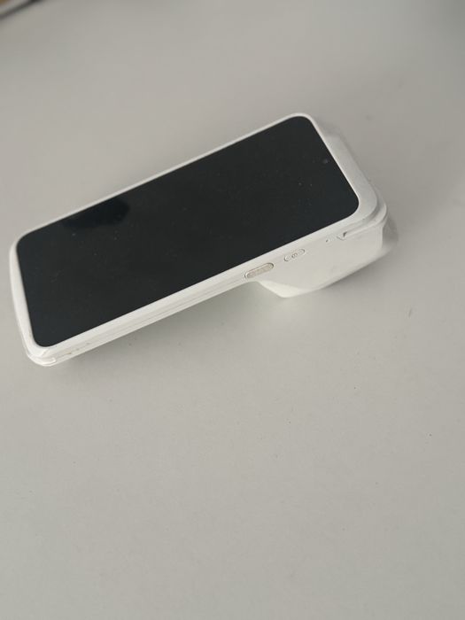 Portable Card Payment Terminal with Thermal Printer – White
