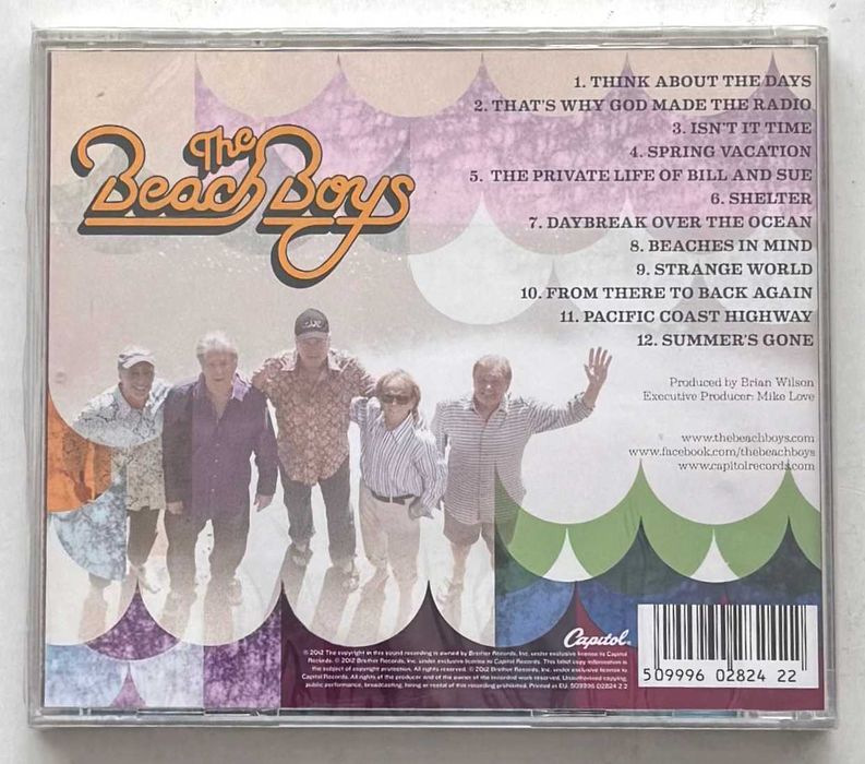 CD_The Beach Boys, That´s Why God Made The Radio. Novo e selado.