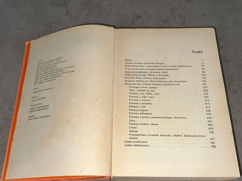 Książka Kuchnia polska 1976 r.