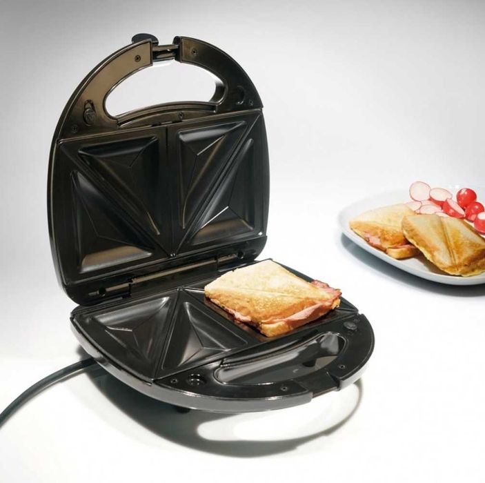 Wielofunkcyjny OPIEKACZ 750W 3w1 wymienne wkłady gofrownica toster l