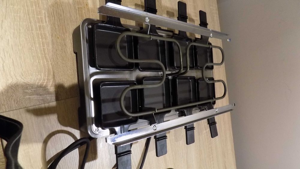 Grill Imprezowy z Naturalnym Kamieniem z Płytą Grillową,