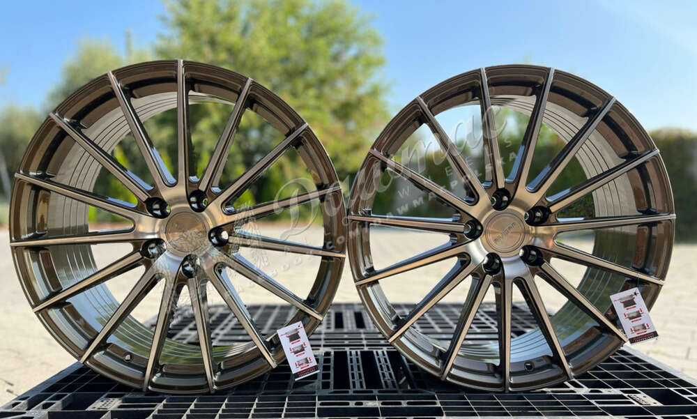 Felgi Riviera RF105 20" 8,5J ET25+8,5J ET35 5x112 Full Bronze Polished