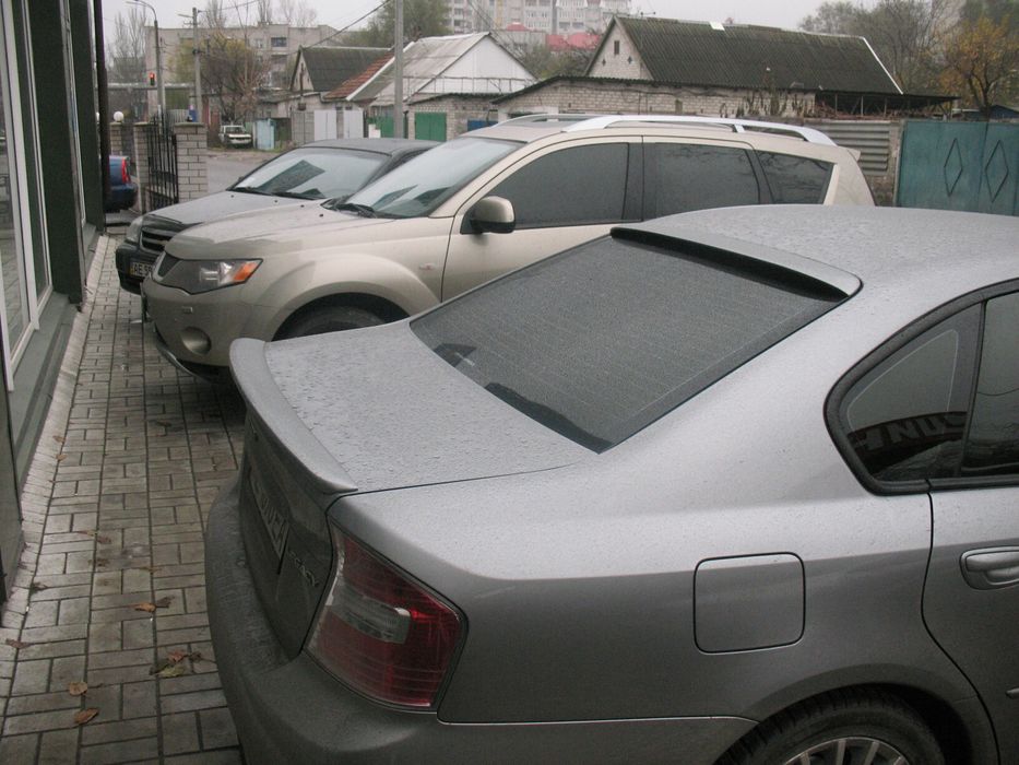 Спойлер на Subaru Legacy (Субару Легаси) защита  )B4 - В6