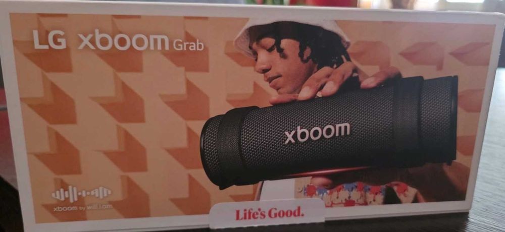 LG Coluna Xboom Grab - Nova em Caixa
