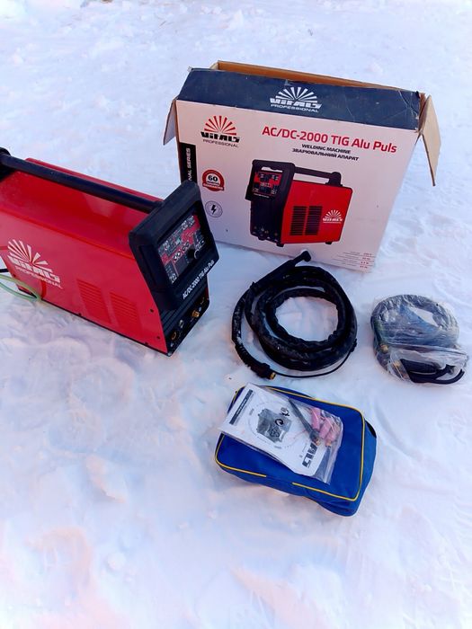 Зварювальний апарат Vitals Professional AC / DC-2000 TIG Alu Puls