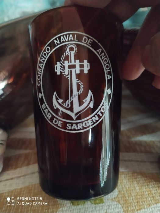 Copo pirogravado Bar de Sargentos