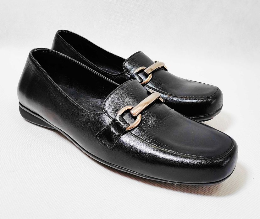 Mokasyny damskie skórzane 36,5 loafersy  ANNE WEYBURN 23,4cm BD0091B