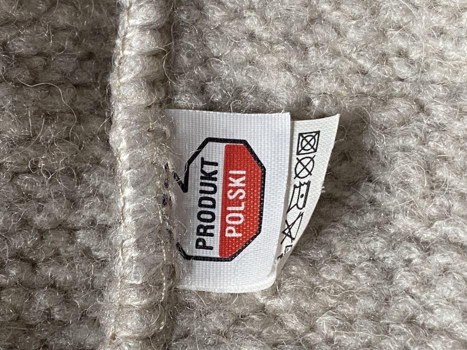 Ciepły Golf z Wełną L/XL