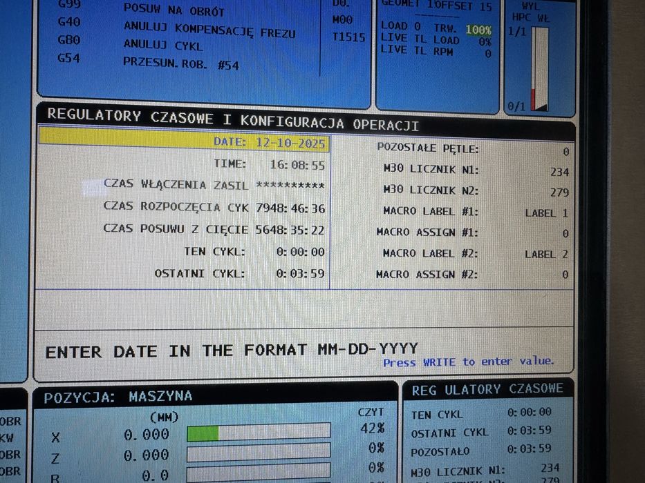 Tokarka Haas ST-30SS Napędzane narzedzia