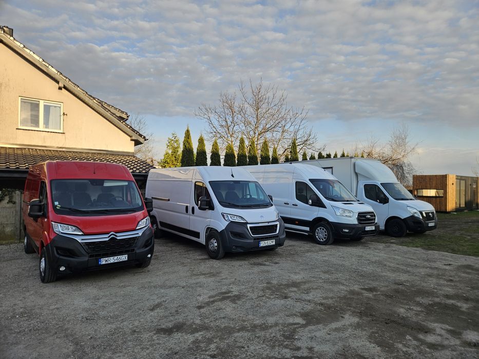 Jesteśmy we Wrześni- wynajem busa, wynajem aut dostawczych