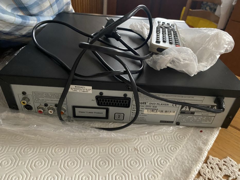 Aparelho DVD  Scott 838 antigo