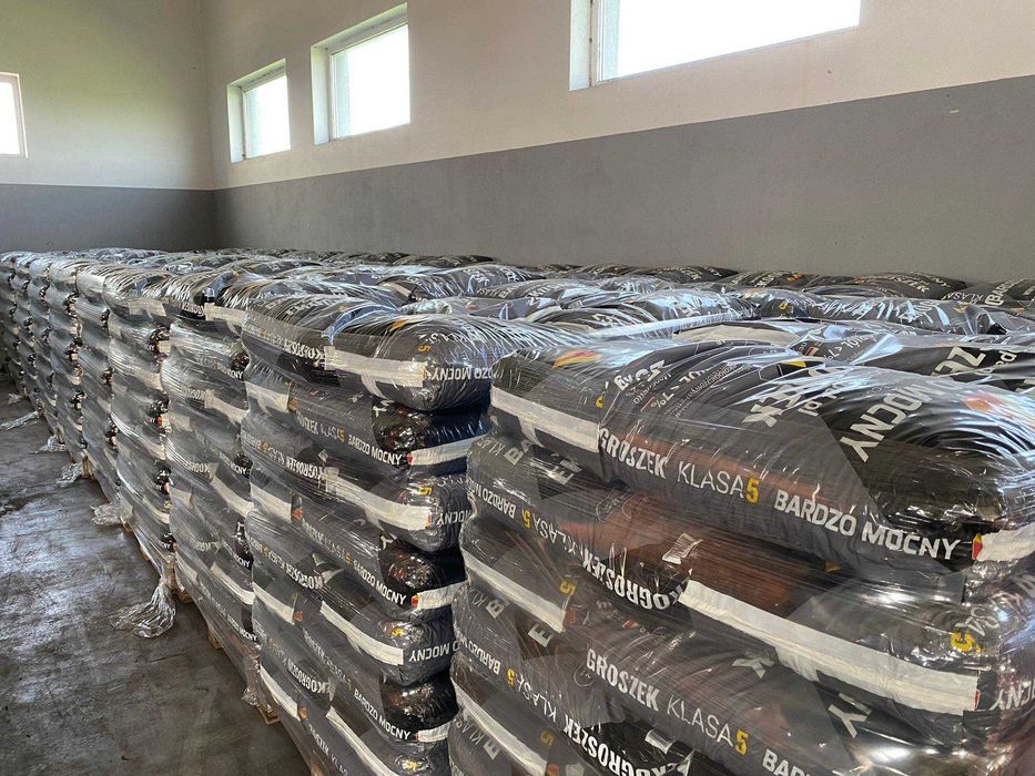 Węgiel Groszek Plus Bardzo Mocny workowany 25kg Dostawa